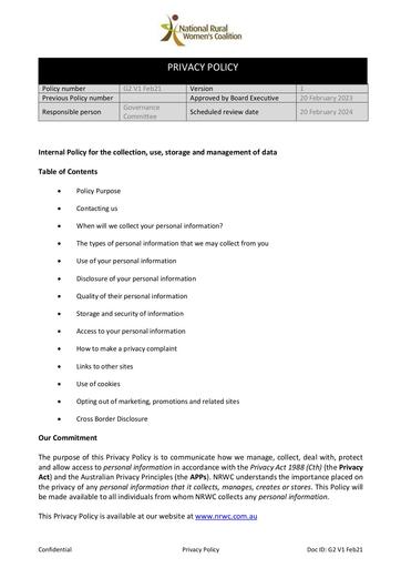 G2 Privacy Policy G2 V1 Feb23